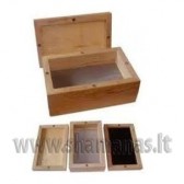 12x7cm Wood Sifter Box Magnetic (Small size)