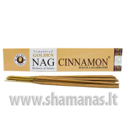 Golden Nag Cinnamon natūralūs smilkalai 15 gr.