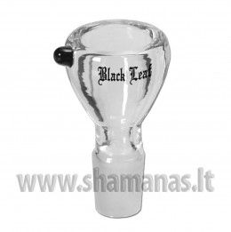 SG18 Glass Bowl 'Black Leaf' ( E610 )