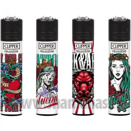 Žiebtuvėliai "Clipper Hard Tattoo 2" 