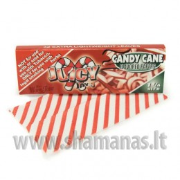 8cm (1/4 dydžio trumpesni) Juicy Jays Candy Cane