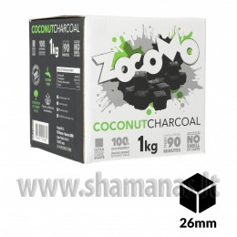 Naturalūs kokoso angliukai "ZocoMo 26 mm" 1 kg