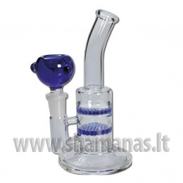 16cm Glass Pipe with 2x HoneyComb (SA 791)