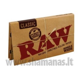 Raw Single Wide dydžio (100 vnt) (Rawsw dbl)