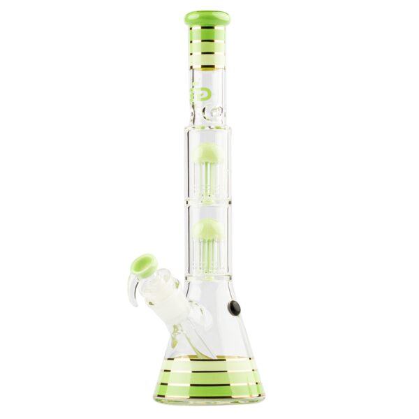 Stiklinė vandens pypkė Grace Glass Green Beaker